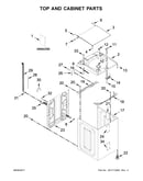 Top and cabinet parts