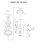 Basket and tub parts
