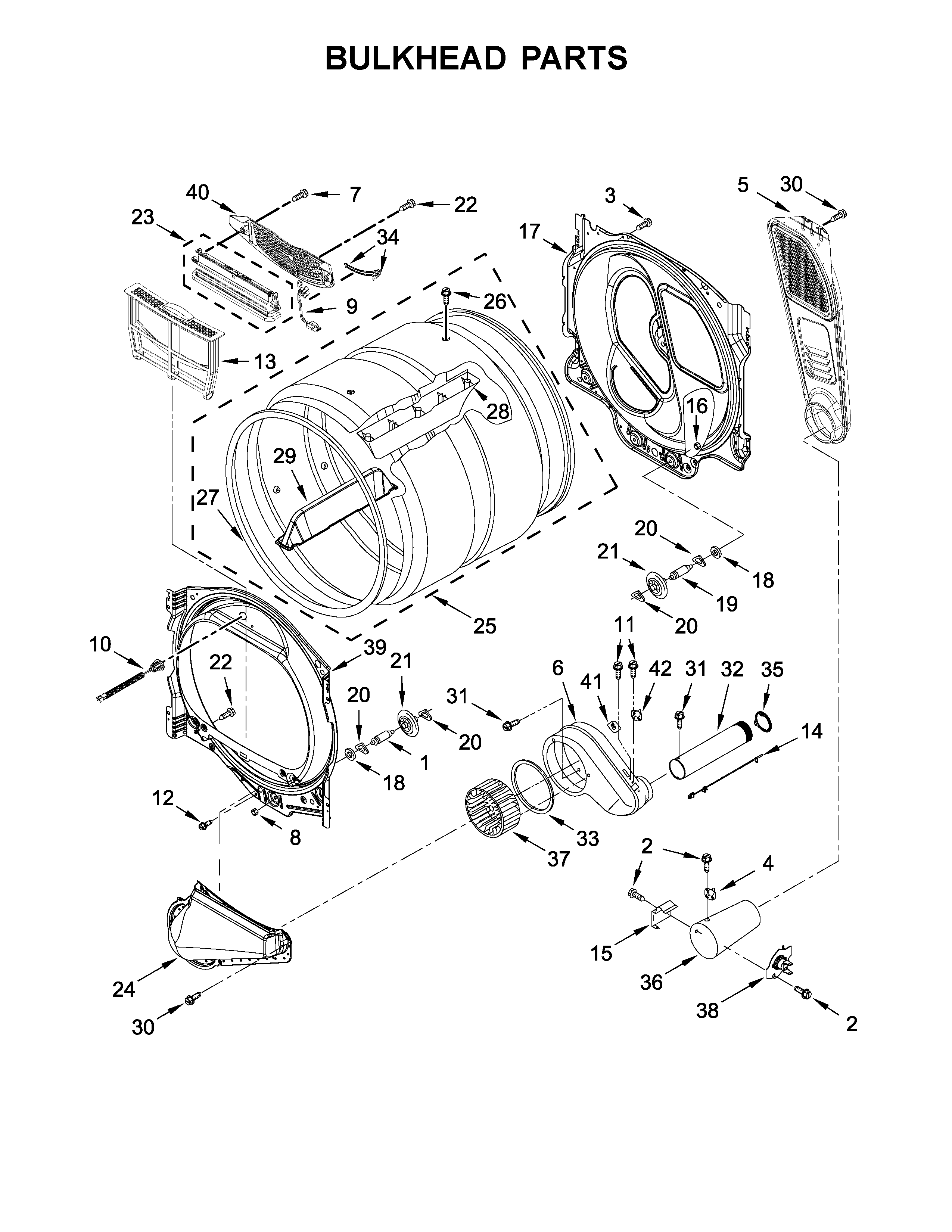 Bulkhead parts
