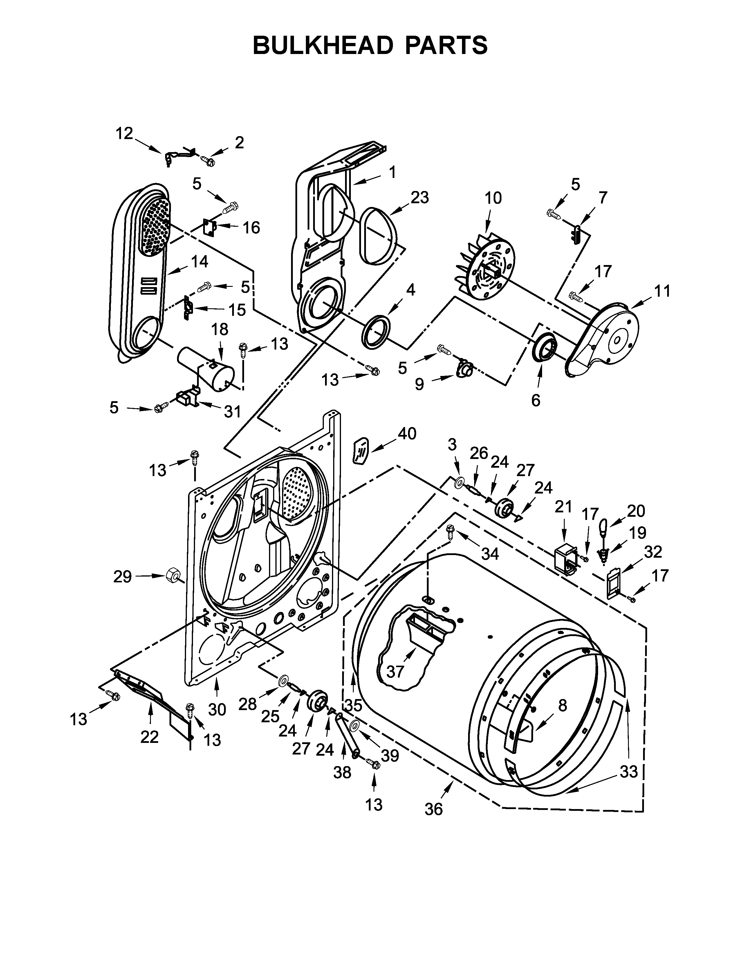 Bulkhead parts