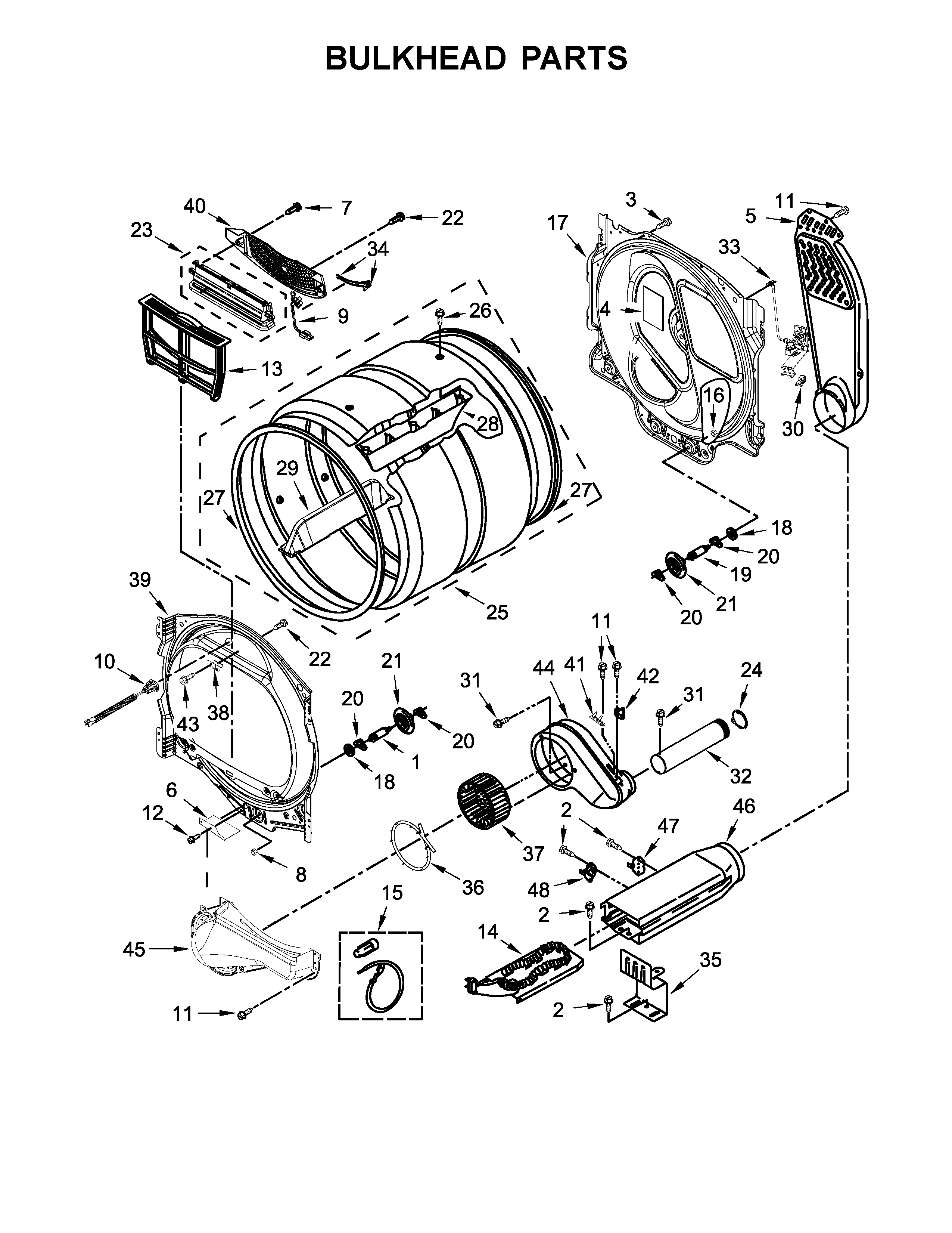 Bulkhead parts