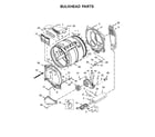 Kenmore 110C68132413 bulkhead parts diagram