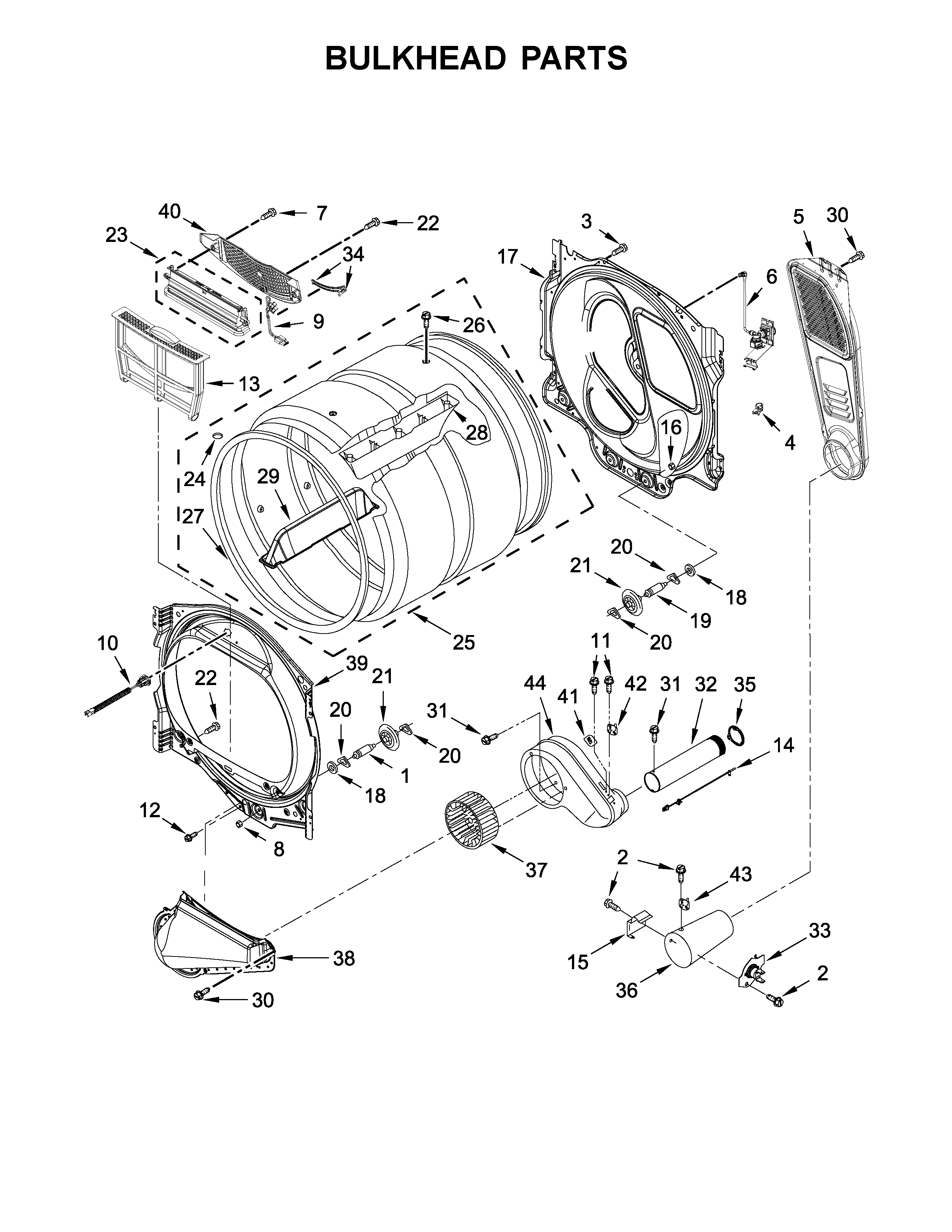 Bulkhead parts
