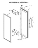 Refrigerator door parts