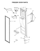 Freezer door parts