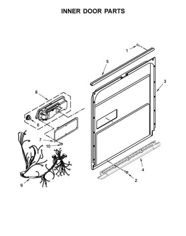 Inner door parts