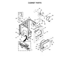 Kenmore 11075212610 cabinet parts diagram