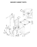 Washer cabinet parts