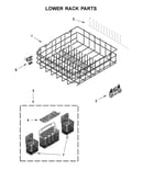 Lower rack parts