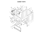 Kenmore 11060372710 cabinet parts diagram