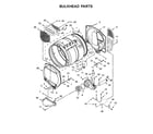 Kenmore 11070372710 bulkhead parts diagram