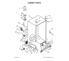 Kenmore 10651139213 cabinet parts diagram