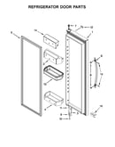 Refrigerator door parts
