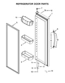 Refrigerator door parts