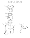Basket and tub parts