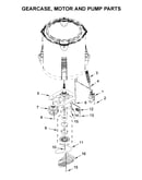Gearcase, motor and pump parts