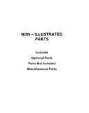 Optional parts (not included)