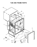 Tub and frame parts