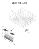 Lower rack parts