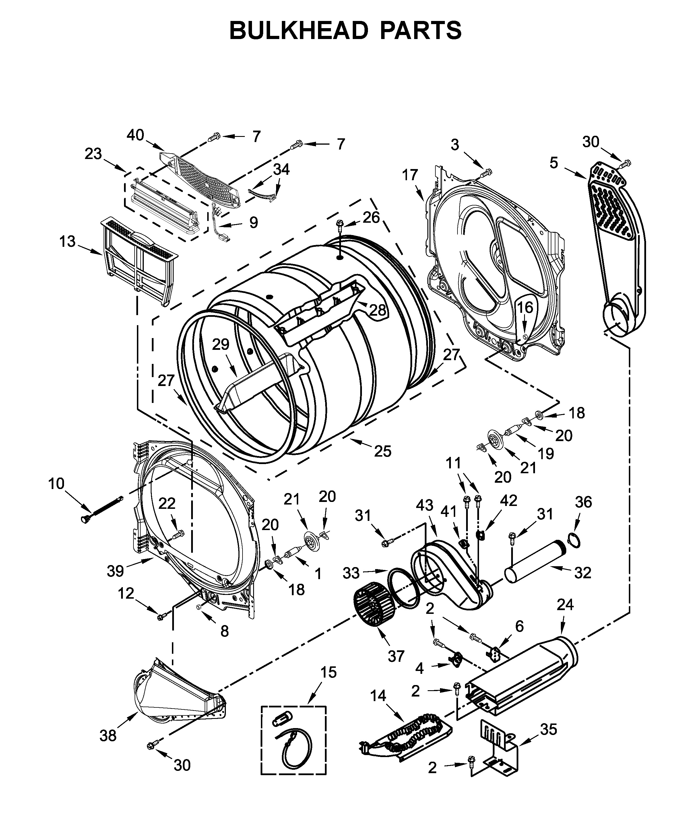 Bulkhead parts
