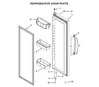 Kenmore 10651769512 refrigerator door parts diagram
