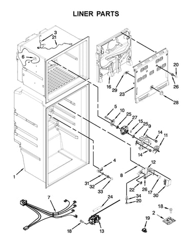 Liner parts