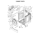 Kenmore 11091932512 cabinet parts diagram