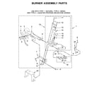 Kenmore 11091932512 burner assembly parts diagram