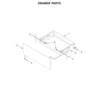 Kenmore 66495113612 drawer parts diagram