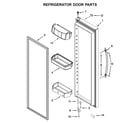 Kenmore 10651783413 refrigerator door parts diagram