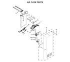 Kenmore 10651783413 air flow parts diagram