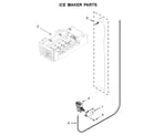 Kenmore 10651783413 ice maker parts diagram