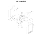 Kenmore 10651724410 air flow parts diagram