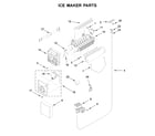 Kenmore 10651729410 ice maker parts diagram