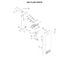 Kenmore 10651789414 air flow parts diagram