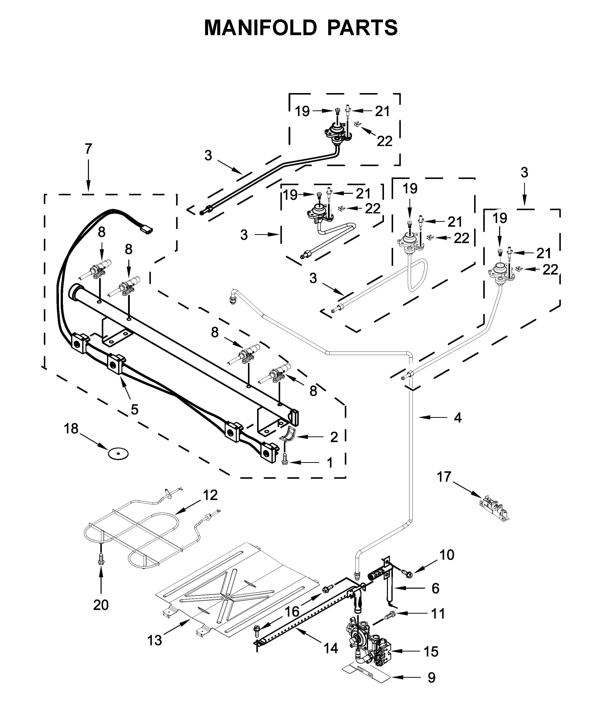 MANIFOLD PARTS