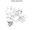Kenmore 11041952710 control panel parts diagram