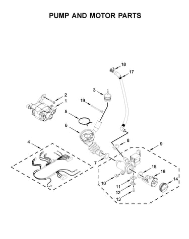 Pump and motor parts