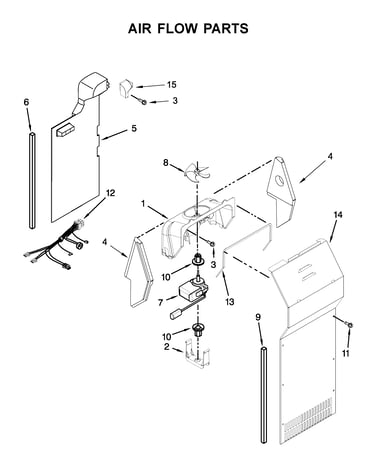 Air flow parts