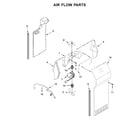 Kenmore 10650049710 air flow parts diagram