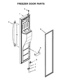Freezer door parts