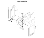 Kenmore 10651113711 air flow parts diagram