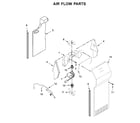 Kenmore 10650049711 air flow parts diagram