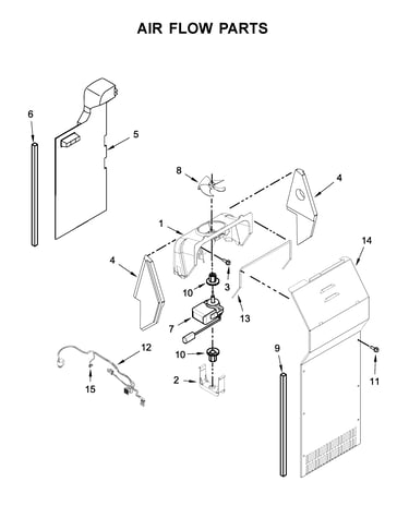 Air flow parts