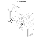 Kenmore 10641173711 air flow parts diagram