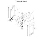 Kenmore 10651112710 air flow parts diagram