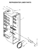 Refrigerator liner parts
