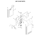 Kenmore 10650045711 air flow parts diagram
