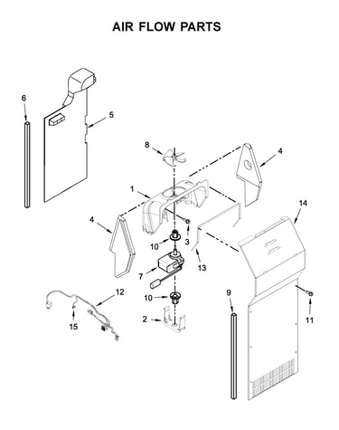 Air flow parts