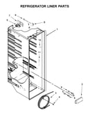 Refrigerator liner parts